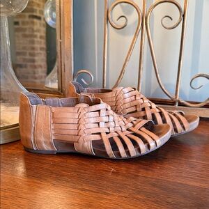 Chocolat Blu Brown Leather Insole Sandal